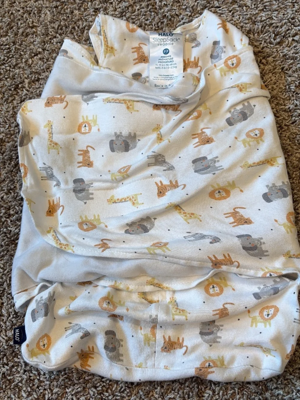 Preemie Halo Swaddle